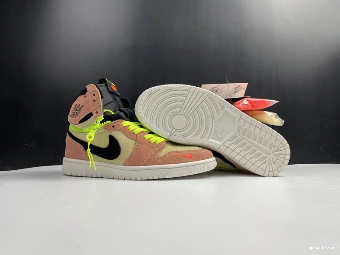 Rep Switch Air CW6576-800 Jordan Peach 1 High 0729